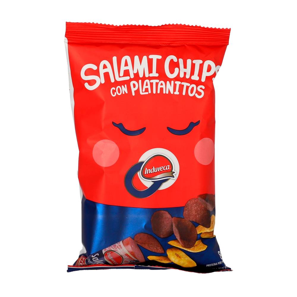 Salami Chips Induveca Con Platanitos