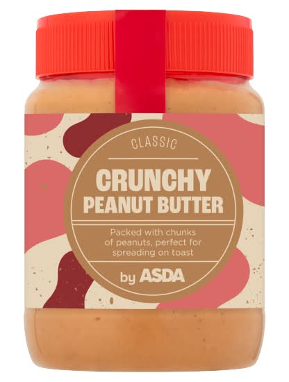 ASDA Crunchy Peanut Butter (340g)