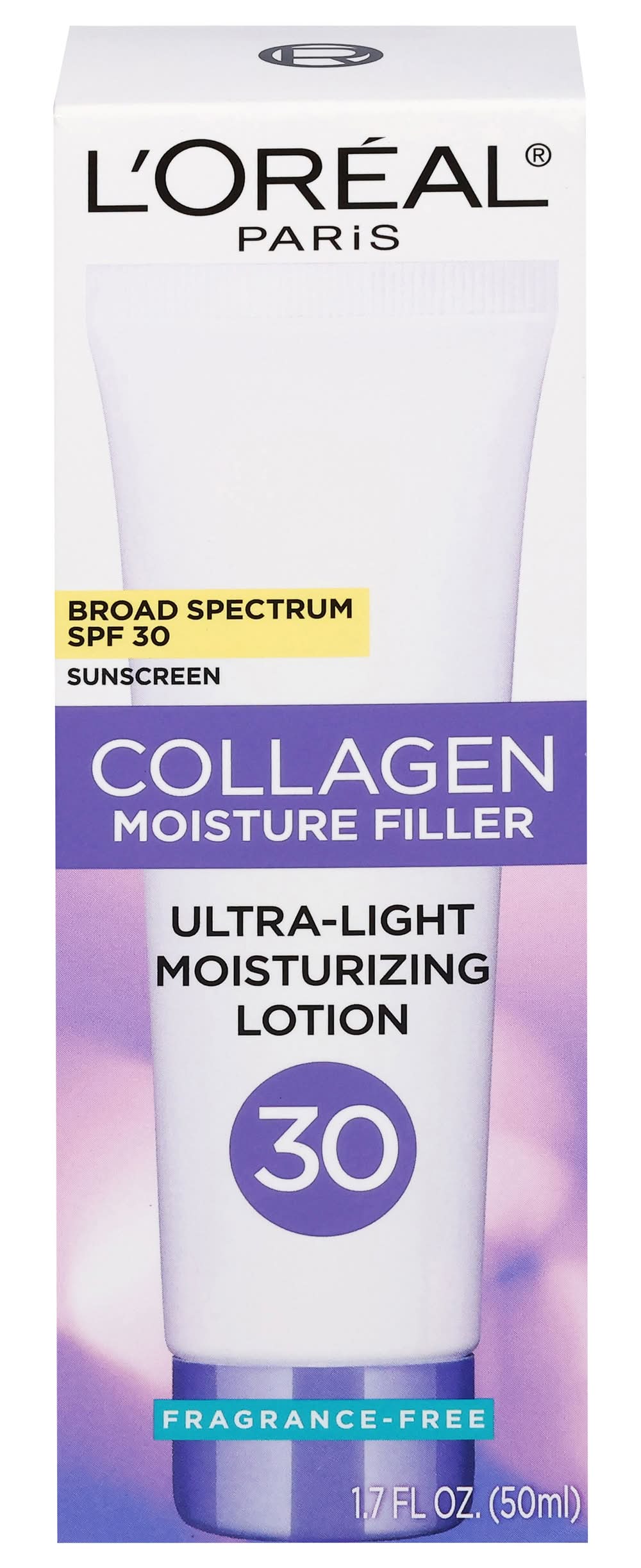 L'Oréal Collagen Moisture Filler Moisturizing Lotion Spf 30 Sunscreen (1.7 fl oz)