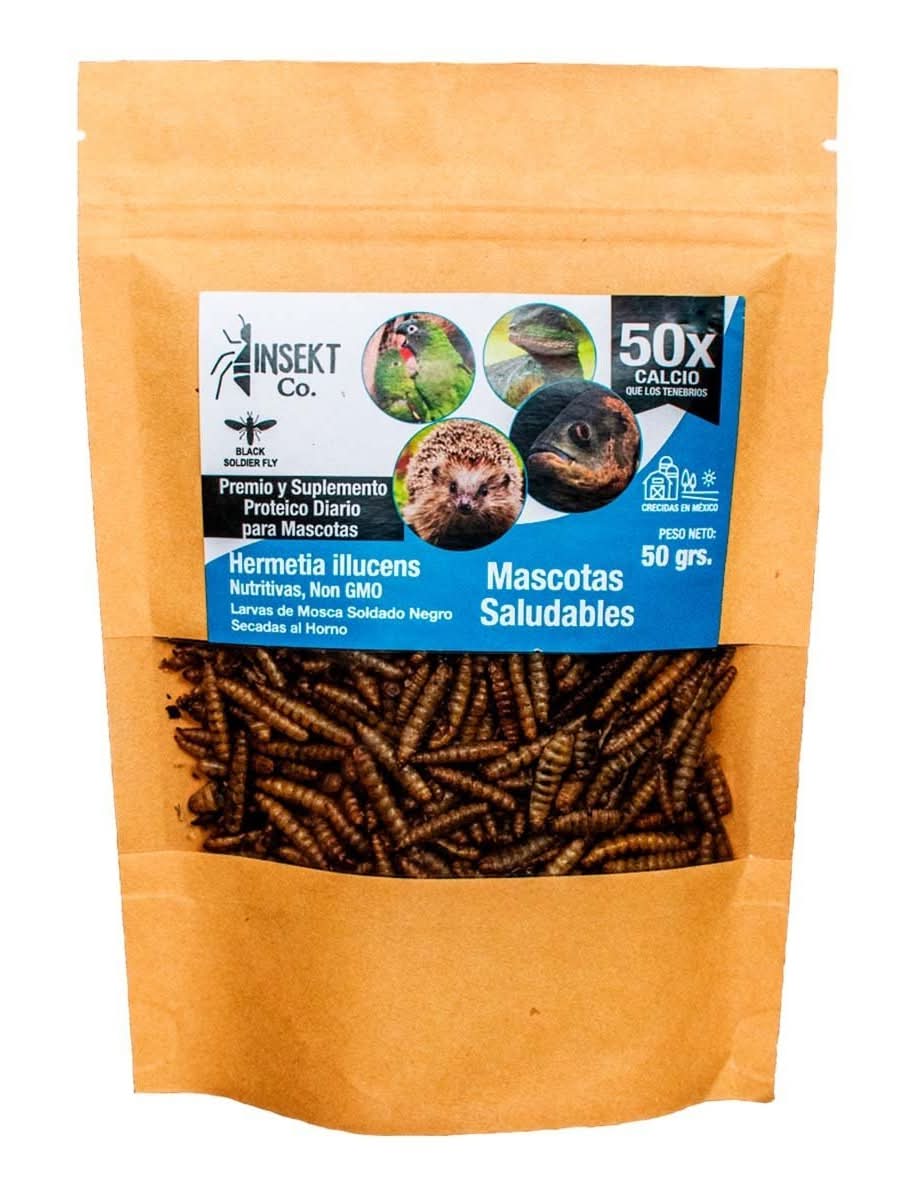Insekt Co. · Premio de mosca soldado para pequeñas mascotas (50 g)