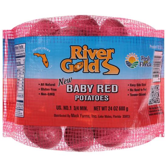 River Gold Baby Red Potatoes