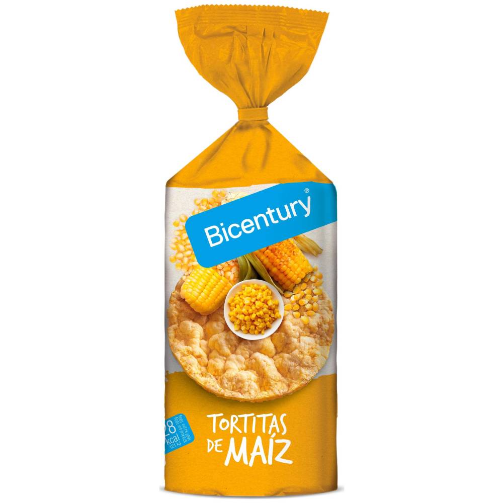 Tortitas Bicentury de maíz 130gr