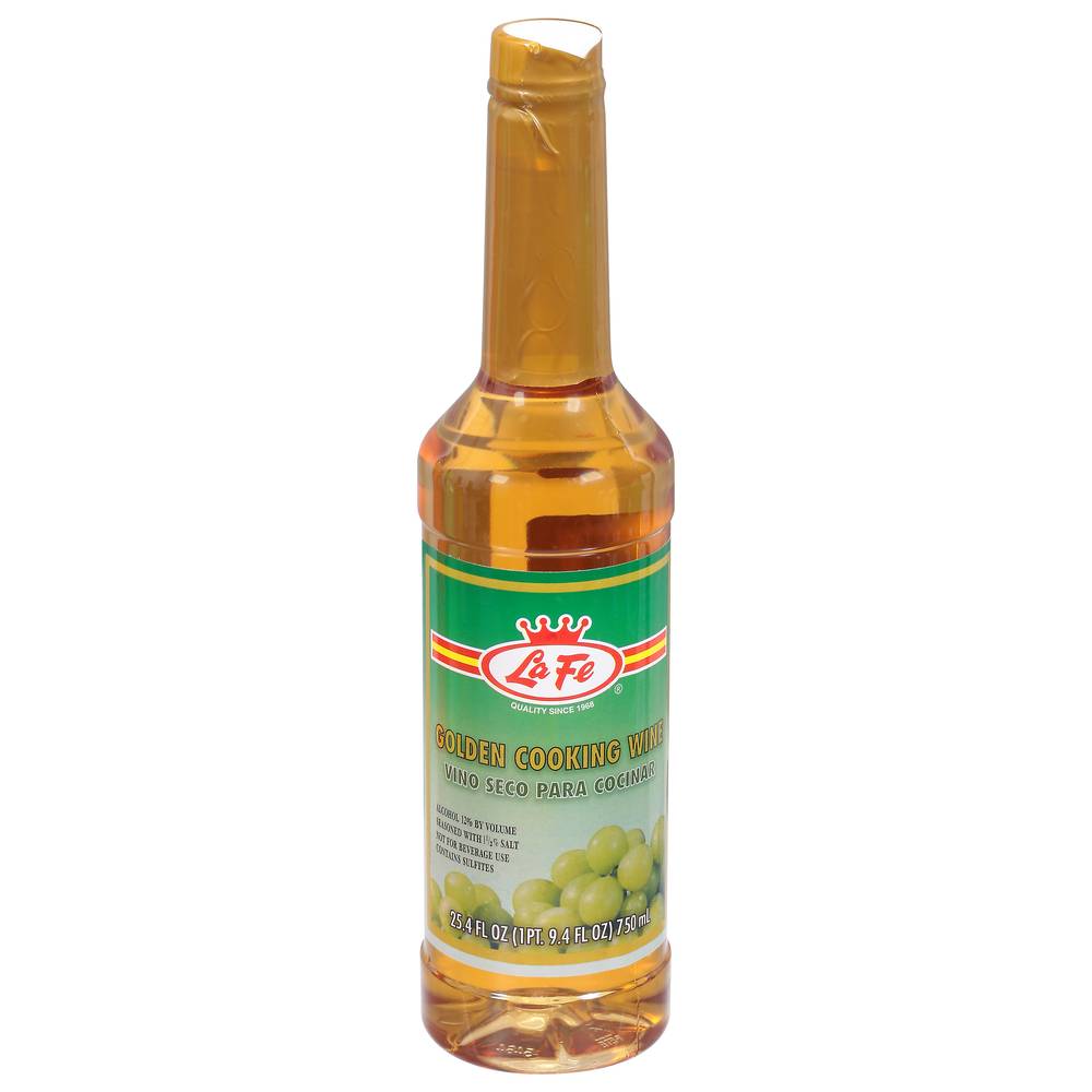 La Fe Vino Seco Para Cocinar Golden Cooking Wine (25.4 fl oz)