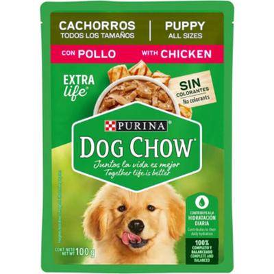 DOG CHOW Pouch Cach. Pollo 100gr
