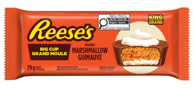 Reese's King Size Peanut Butter Cups, Marshmallow (79 g, 2 ct)