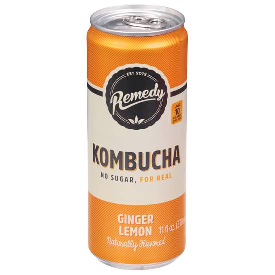 Remedy Ginger Lemon Kombucha