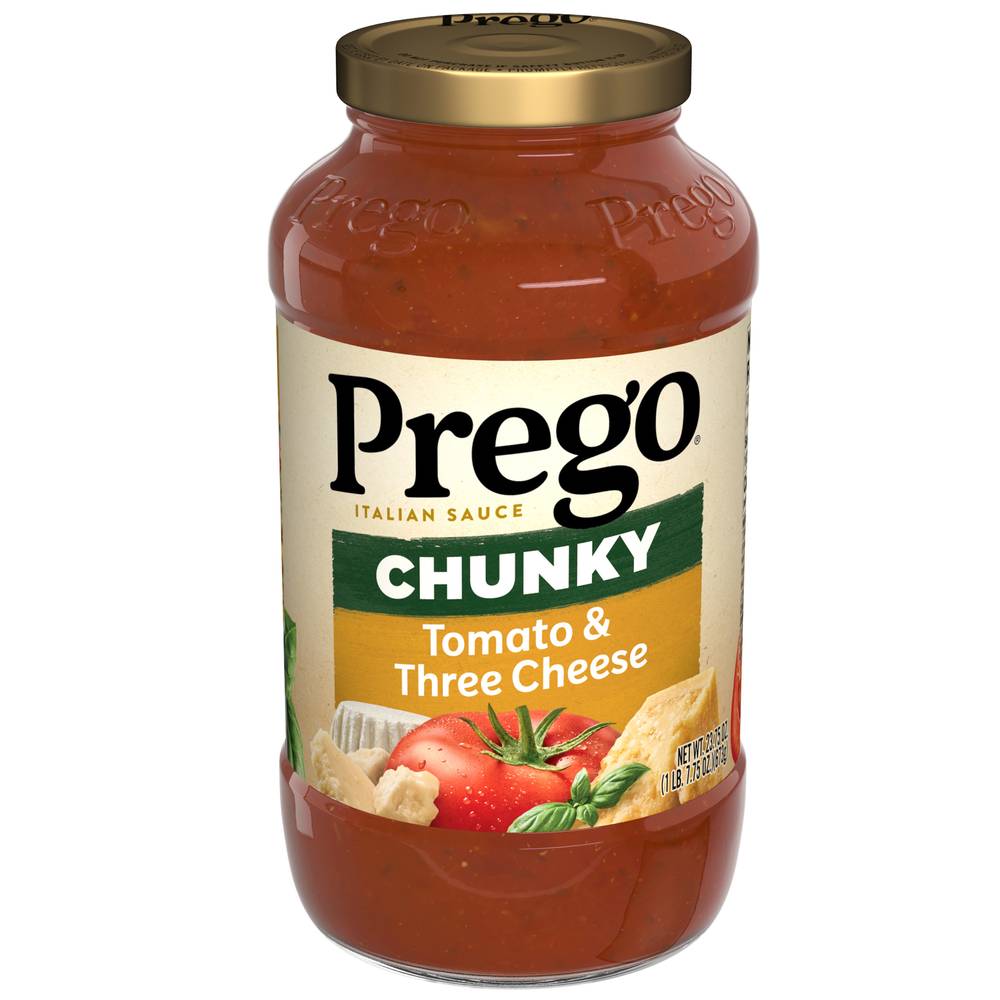 Prego Chunky Tomato Three Cheese 24oz