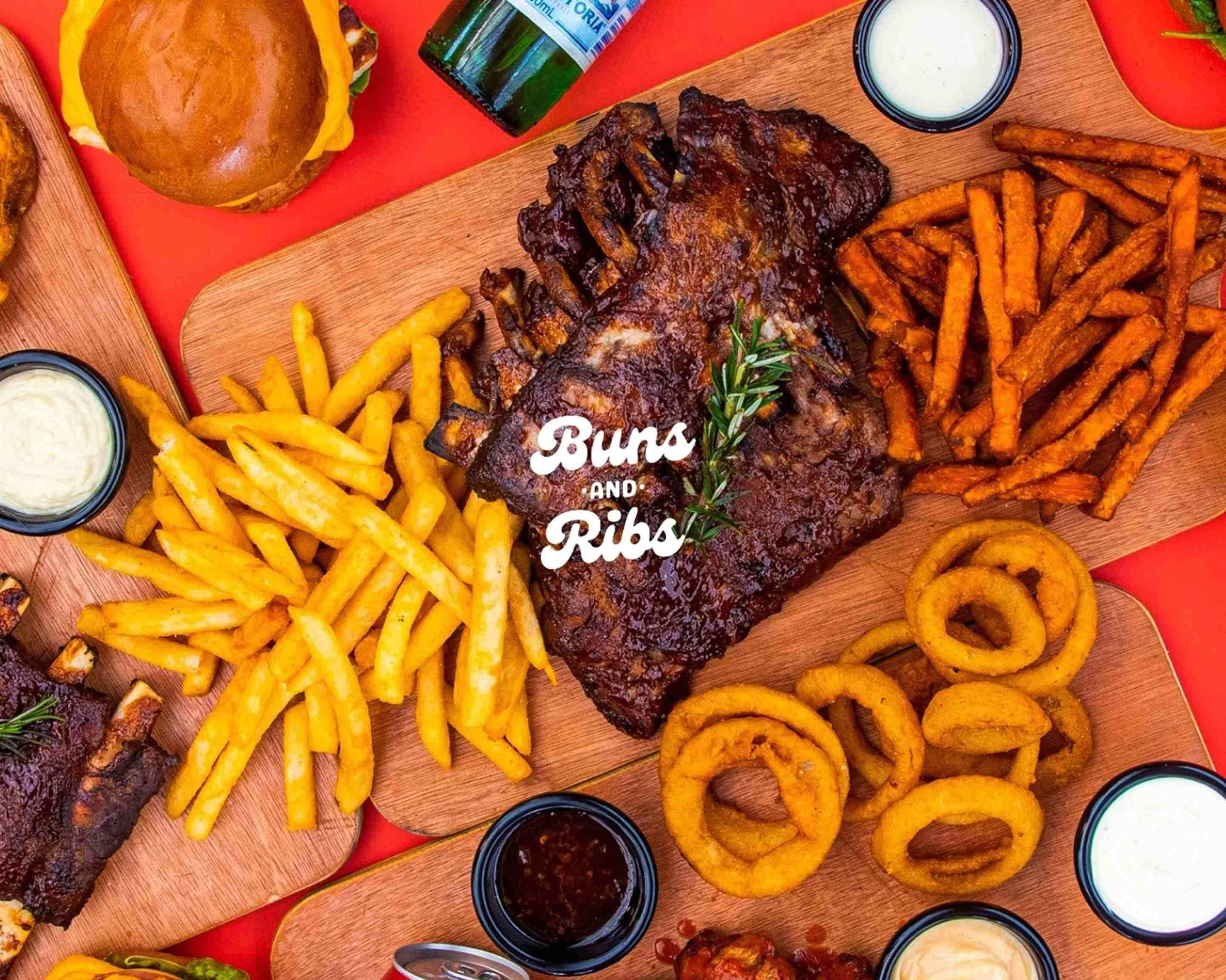 Buns and Ribs (Kotara) Menu Takeout in Newcastle Delivery Menu