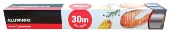 Papel aluminio Carrefour 30 metros.