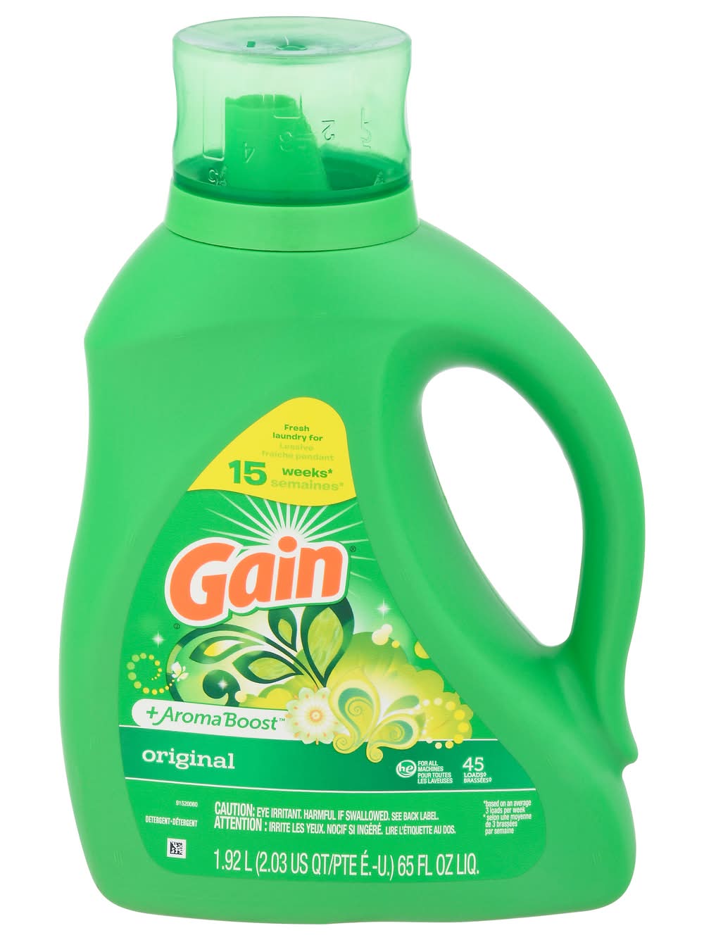 Gain +Aroma Boost Original Detergent (65 fl oz)
