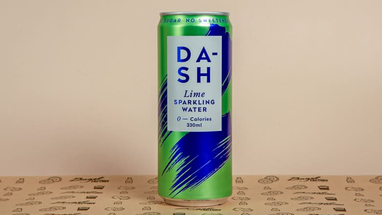 Dash Lime Sparkling Water (330ml)