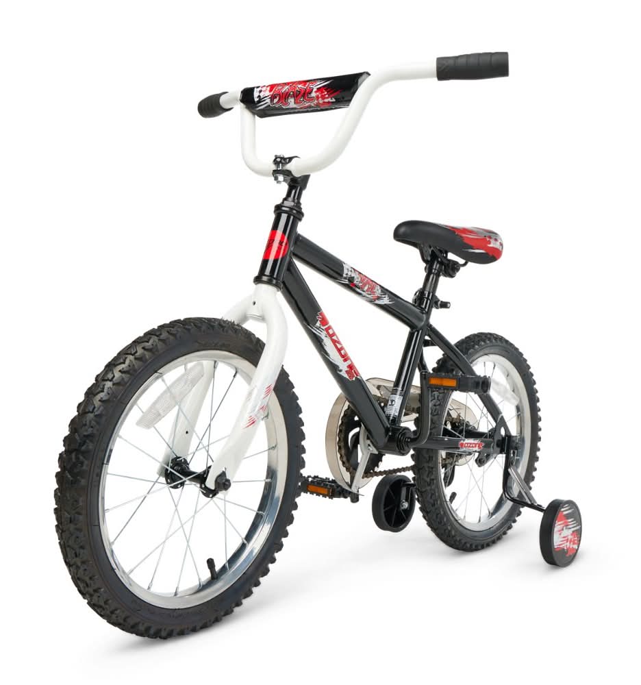 Ozone 500 Boys' Blaze 16 in Bike, Black / Red, 16BIKE