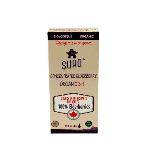 Suro Concentrated Elderberry Organic 3:1 (118 ml)