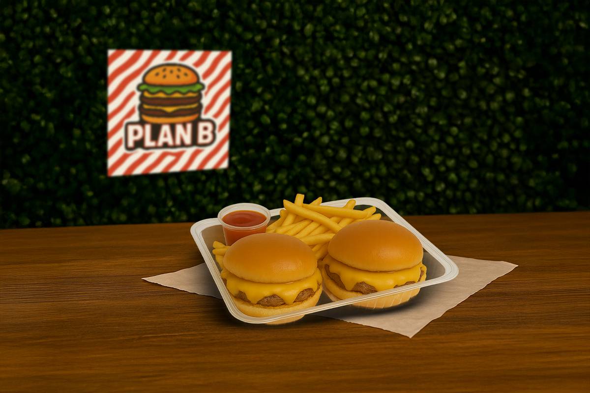 🧒 MENU ENFANT – MINI BURGERS, MAXI PLAISIR