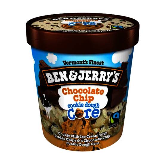 Ben & Jerry's Chocolate Chip Cookie Dough Core Ice Cream (473 ml)