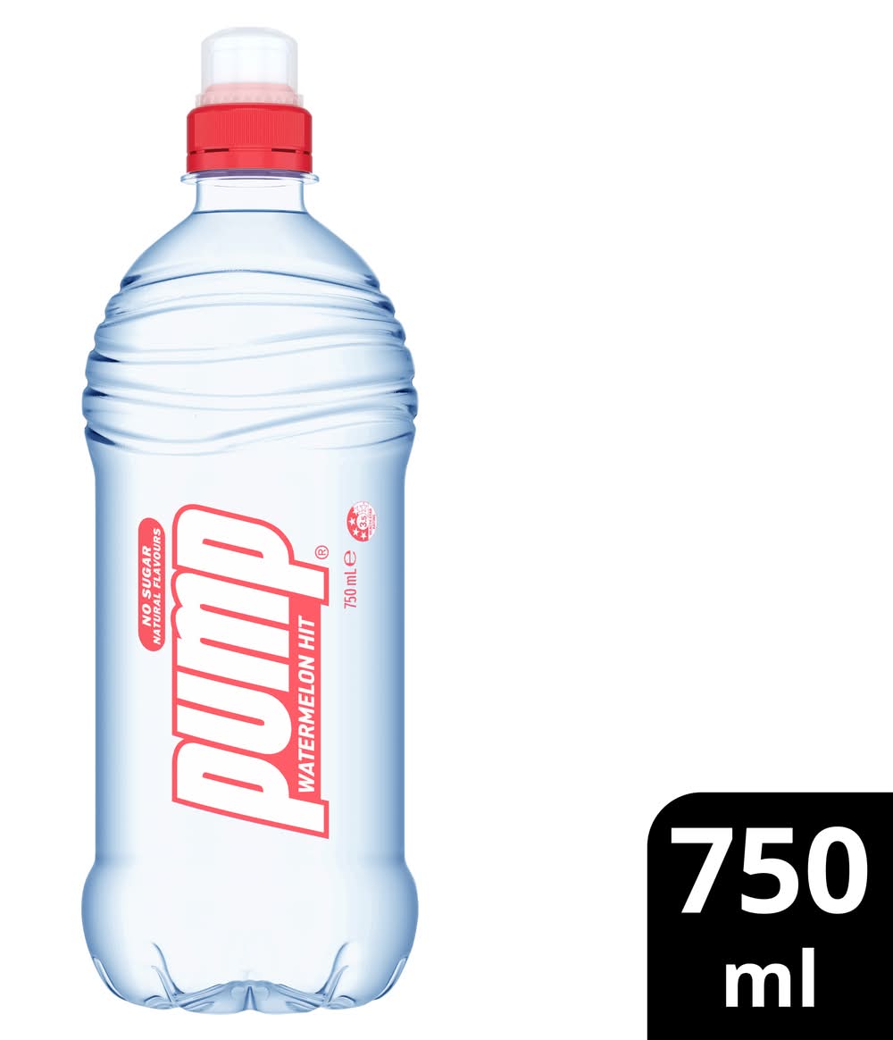 Pump No Sugar Flavoured Water, Watermelon (750mL)