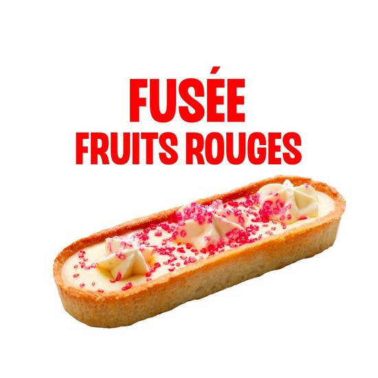 Fusée Chocolat Blanc/ Fruits Rouges