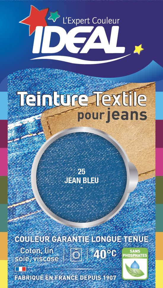 Ideal - Teinture liquide mini 25 jean bleu