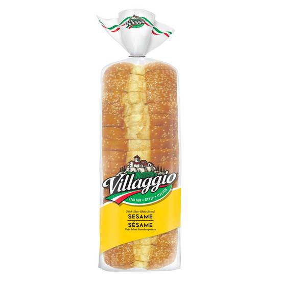 Villaggio Sesame Thick Slice White Bread (675 g)