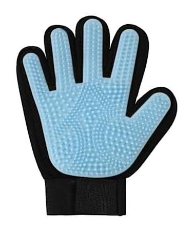 Pet Grooming Glove Blue