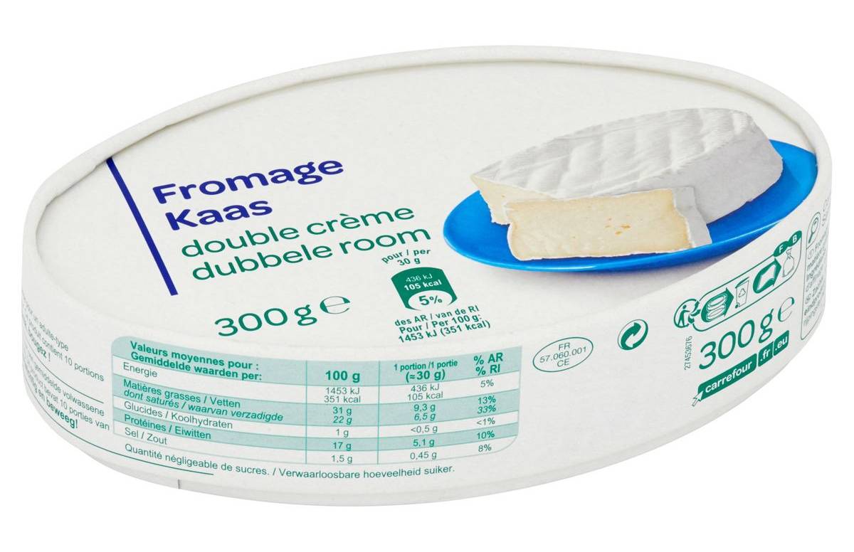 Fromage Double Crème 300 g