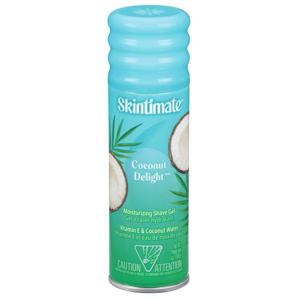 Skintimate Coconut Delight Moisturizing Shave Gel (7 oz)