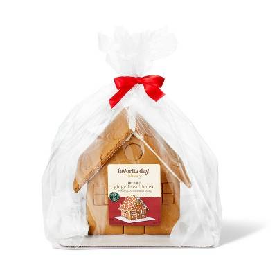 Christmas Pre-Built Gingerbread House Kit - 33.2oz - Favorite Day™