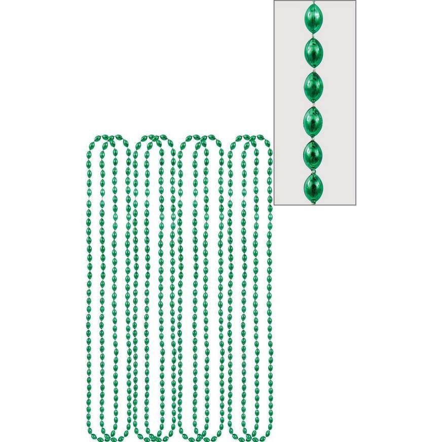 City Green Bead Necklace (100x 2oz counts)