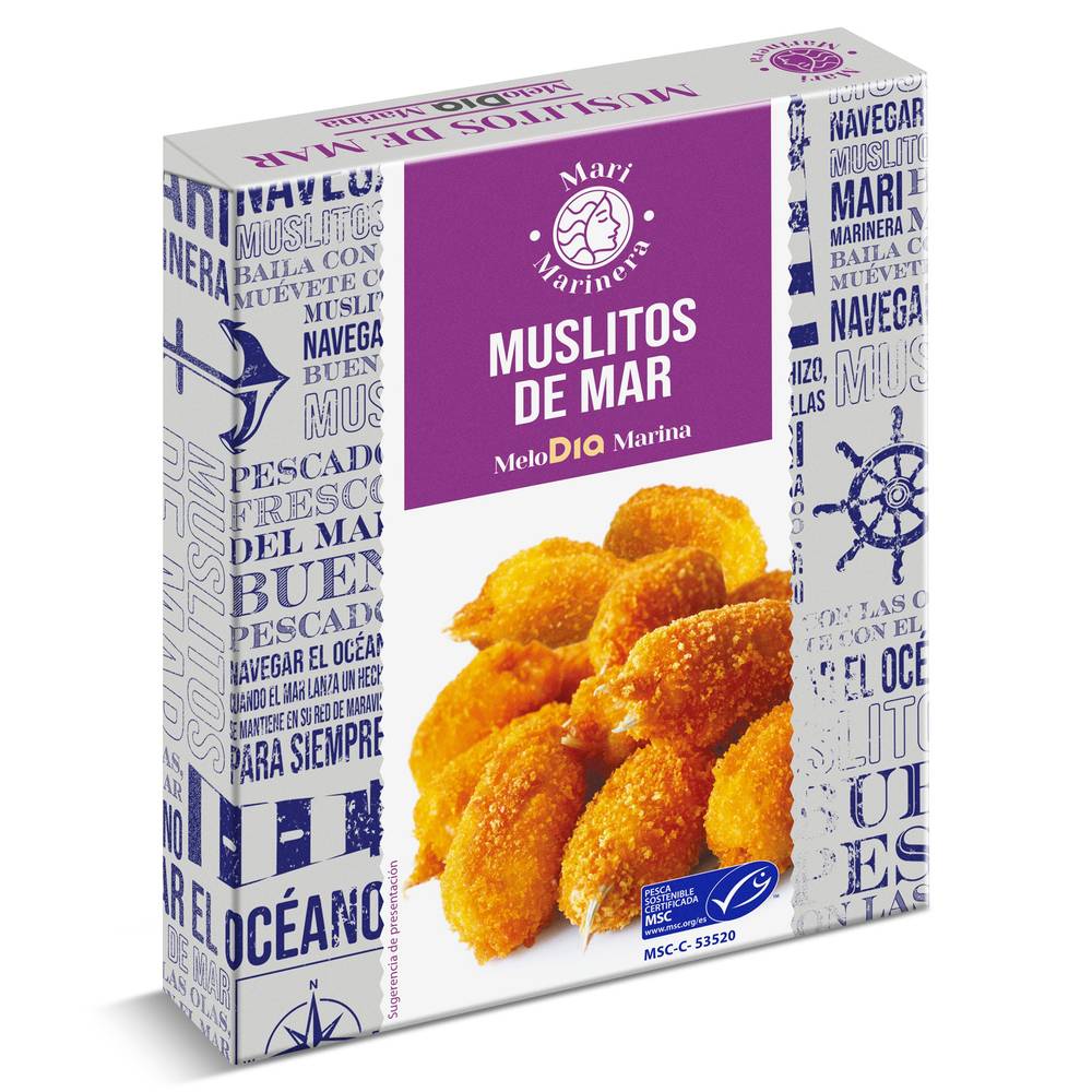 Muslitos De Mar Msc Mari Marinera De Dia Caja 250 G