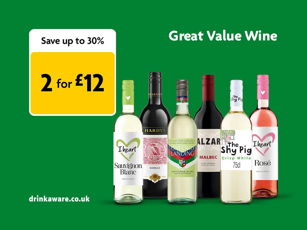 2 for £12 Wine Bundle