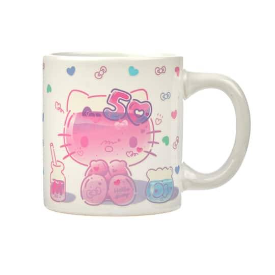 Hello Kitty 16Oz 50th Anniversary Ceramic Mug