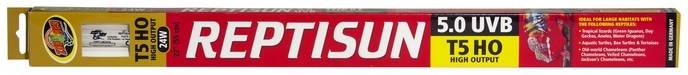 Zoo Med Reptisun T5 Ho 5.0 Uvb Fluorescent Lamp, 22"