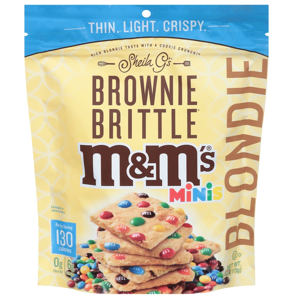 Sheila G's Blondie Brownie Brittle M&M's Minis (4 oz)
