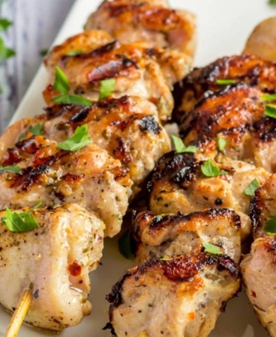 Chicken Kabab over rice