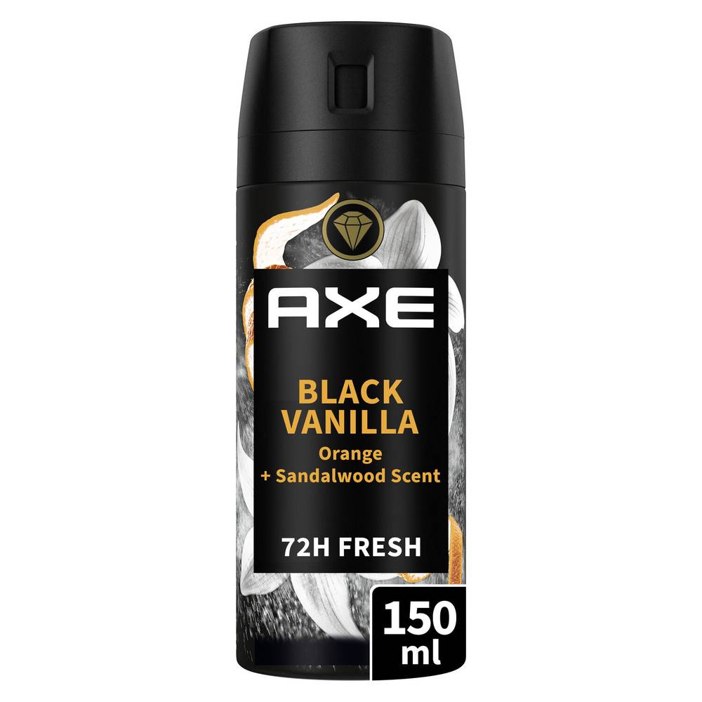 Axe - Déodorant black (vanille - orange - bois de santal)