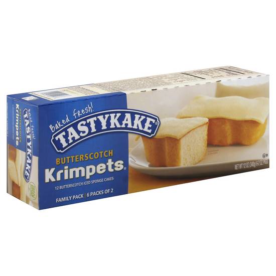 Tastykake Krimpets Butterscotch Family Pack (2 oz x 6 ct)