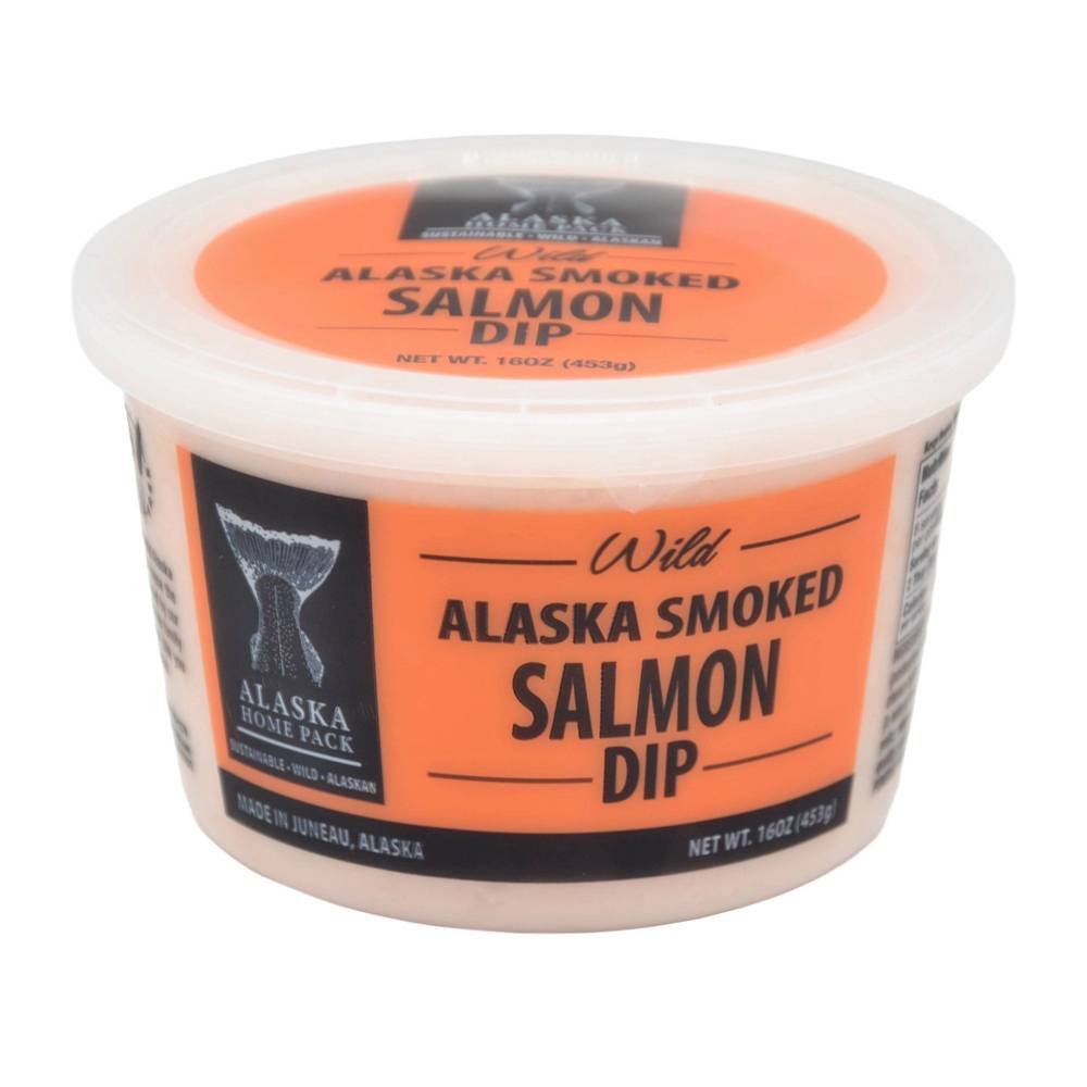 Alaska Glacier Wild Smoked Salmon Dip, 16 oz