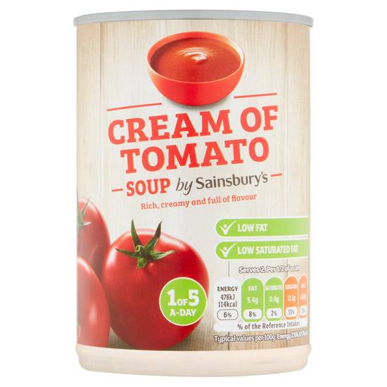 Sainsbury's Cream Of Tomato Soup 400g