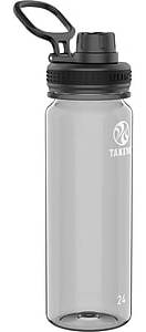 Takeya Tritan Plastic Water Bottle, 24 oz., Stormy Black (50404)