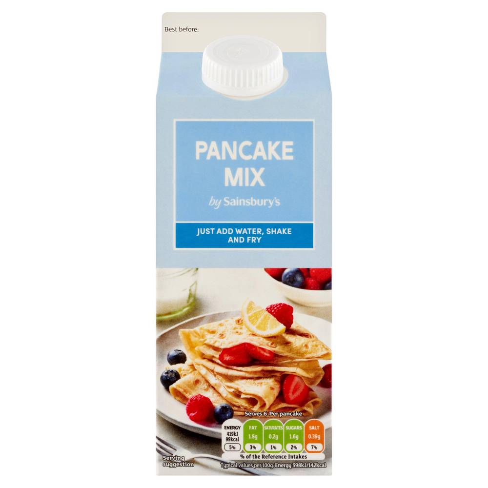 Sainsbury's Pancake Mix Shaker 155g