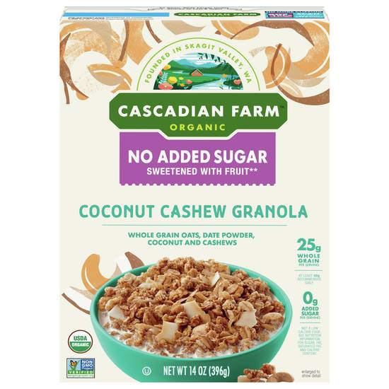 Cascadian Farm Organic Coconut Cashew Granola (14 oz)
