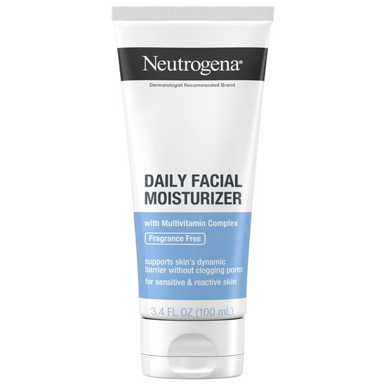 Neutrogena Daily Facial Moisturizer, Fragrance Free