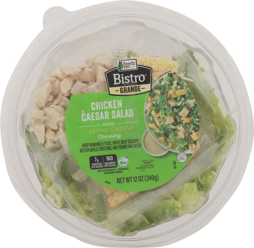 Ready Pac Bistro Grande Creamy Salad, Chicken Caesar (12 oz)