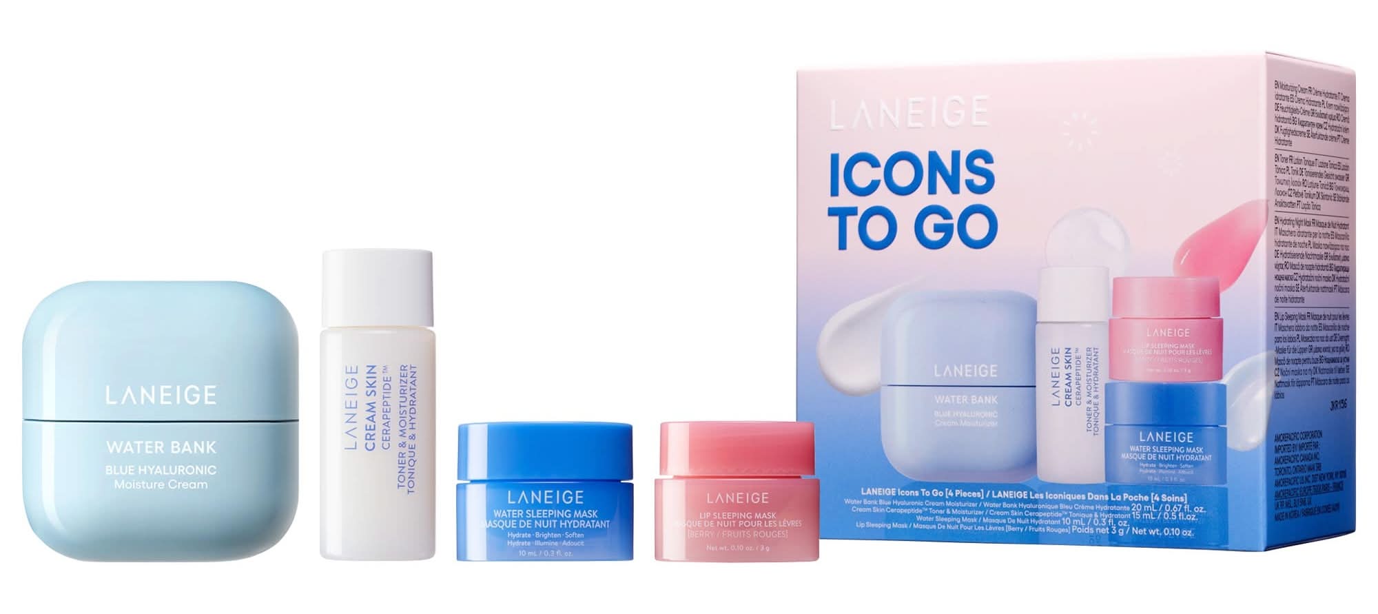 Laneige Icons To Go Set