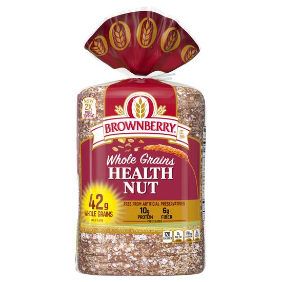 Brownberry Whole Grains Health Nut Bread