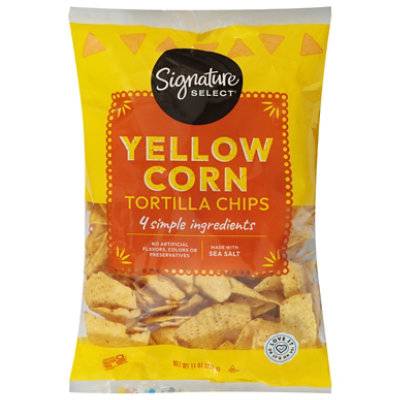 Signature Select Yellow Corn Tortilla Chips (11 oz)