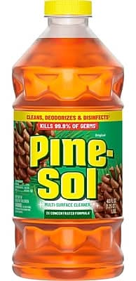 Pine-Sol Disinfecting Multi-Surface Cleaner, Original Pine Scent, 40 fl. oz. (60164)