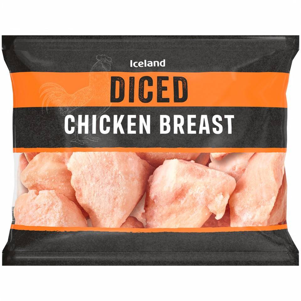 Iceland Diced Chicken Breast