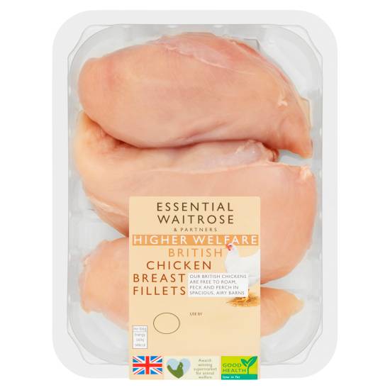 Essential Waitrose British Chicken Breast Fillets