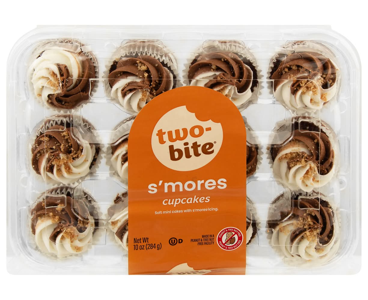 Two-Bite S Mores Cupcakes (2.8 oz, 12 ct)